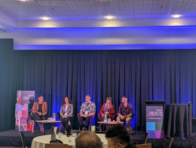 Last week, Zanna Leao, presented on the Pride in Respect Campaign at the Health in Difference Conference in Canberra! As the Project Manager for the campaign, Zanna spoke about the importance of opening up conversations on family and domestic violence experiences, the drivers of violence, and the lived experience of LGBTIQA+ people. 

It's time to talk. It's time to change.

🏳️‍🌈🏳️‍⚧️