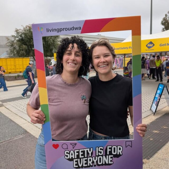 What a great AFLW Pride Round! Thank you Fremantle Dockers AFLW for hosting us and thank you to all the amazing community members we got to meet! It was a pleasure talking to so many of you and to see those pride flags on display!

Pride Round is about safety and inclusion for everyone in sport - players, supporters, club members and employees. No matter who you are - Safety Is For Everyone!! 🏳️‍🌈💜🌈🏳️‍⚧️

AFL Women's #AFLWPride